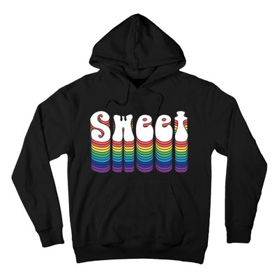 Sweet Groovy Retro 70's Style Hoodie