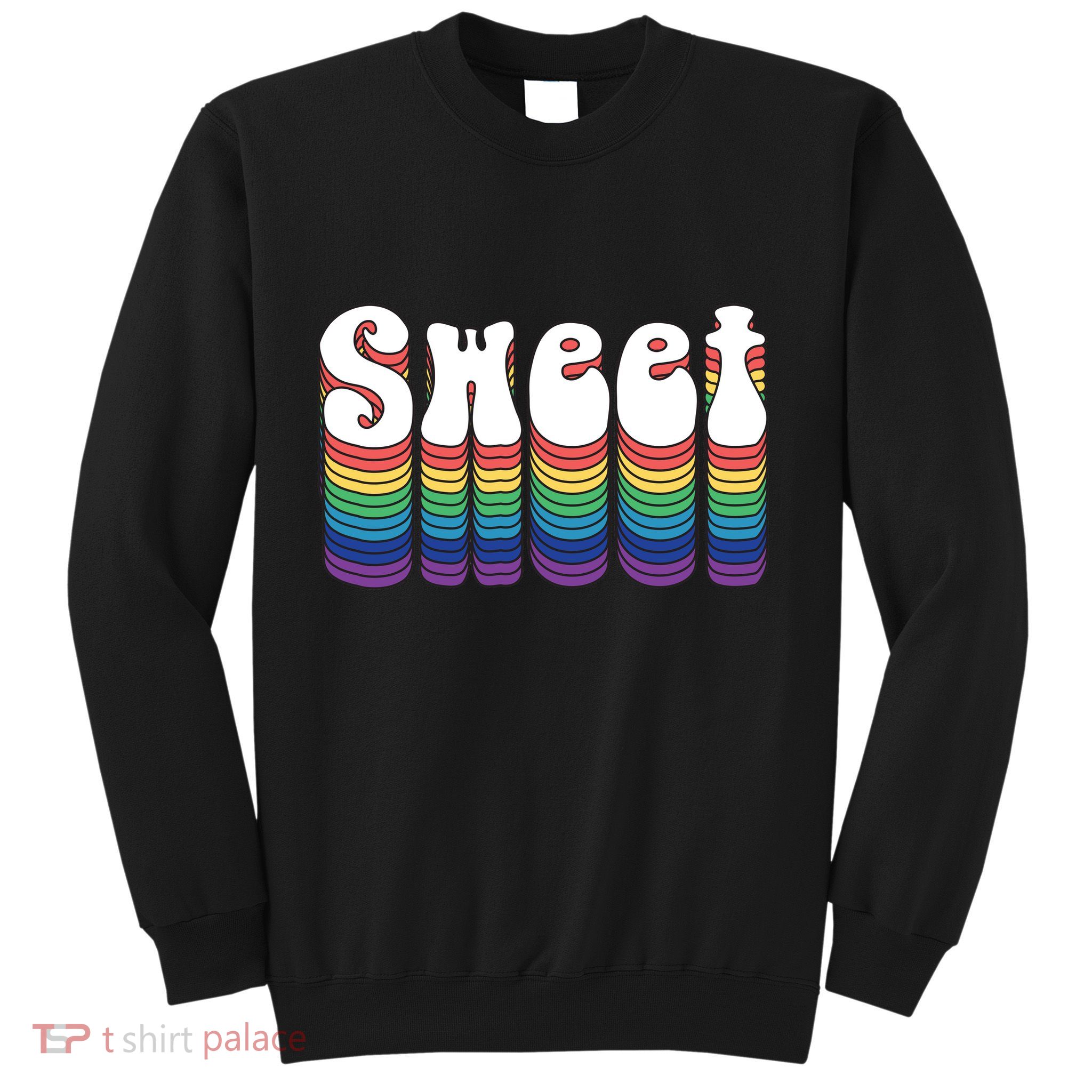 Sweet Groovy Retro 70's Style Sweatshirt