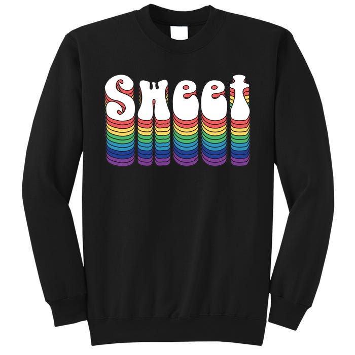 Sweet Groovy Retro 70's Style Sweatshirt