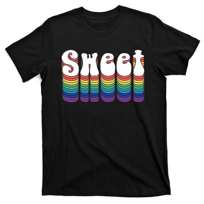 Sweet Groovy Retro 70's Style T-Shirt