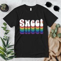 Sweet Groovy Retro 70's Style Premium T-Shirt