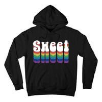 Sweet Groovy Retro 70's Style Tall Hoodie