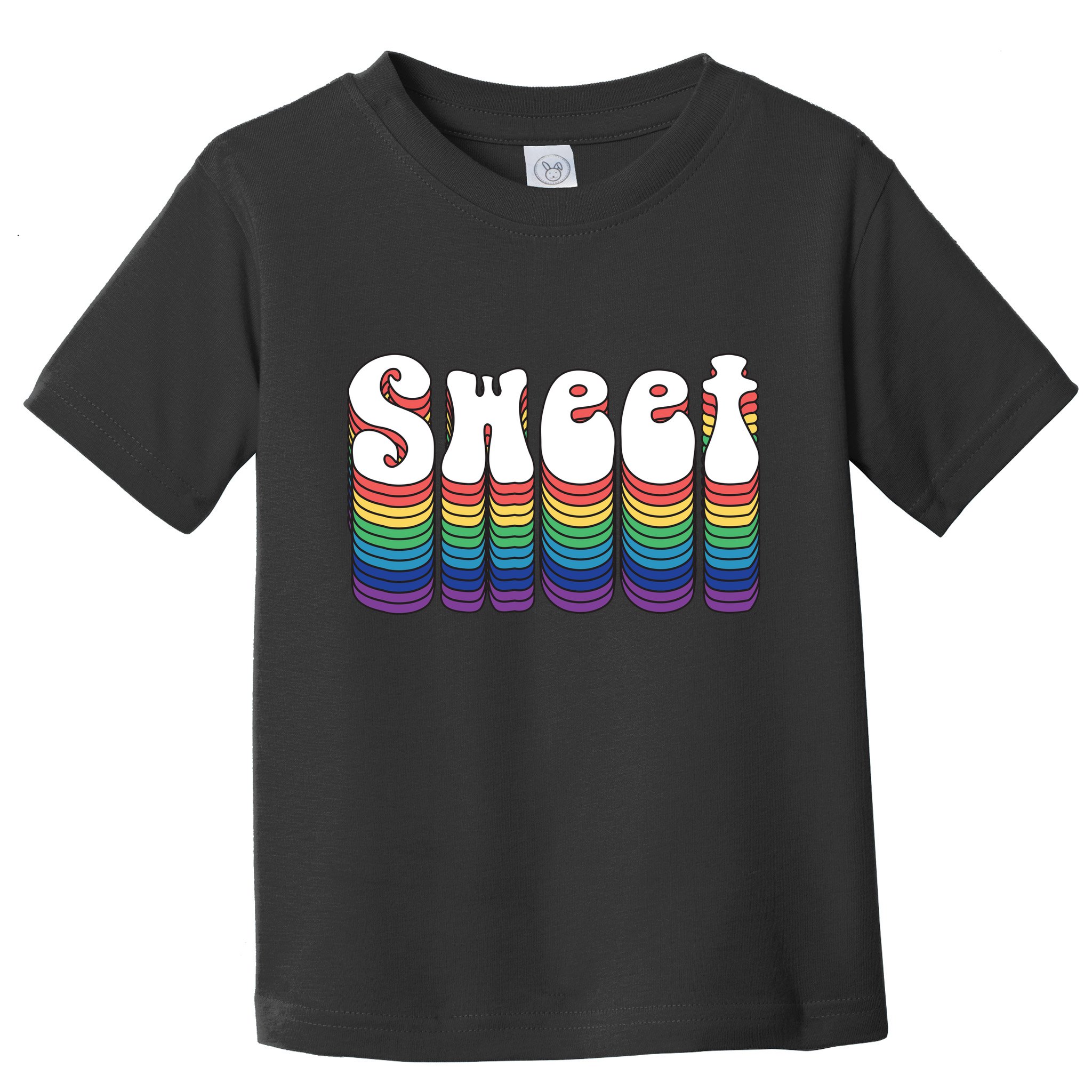 Sweet Groovy Retro 70's Style Toddler T-Shirt