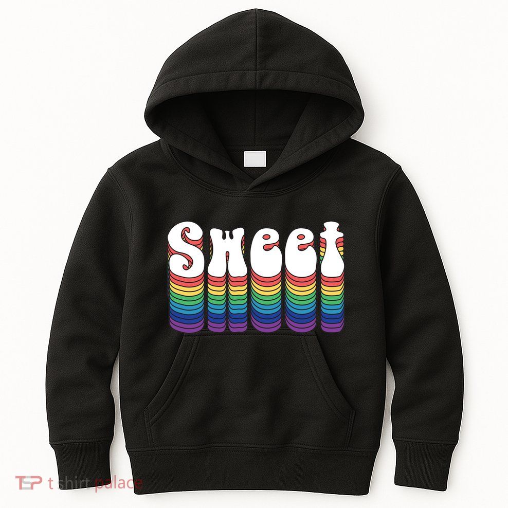 Sweet Groovy Retro 70's Style Kids Hoodie