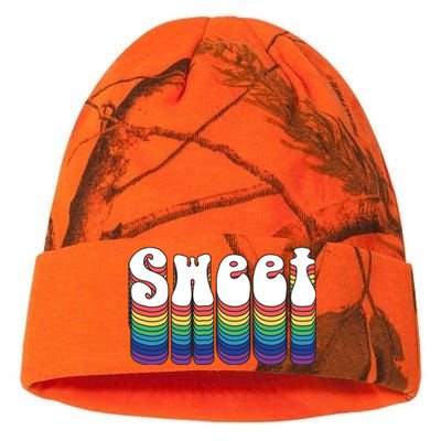 Sweet Groovy Retro 70's Style Kati Licensed 12" Camo Beanie