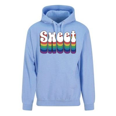 Sweet Groovy Retro 70's Style Unisex Surf Hoodie