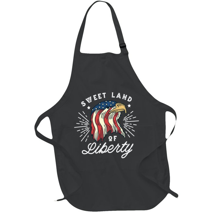 Sweet Land Of Liberty Eagle Apron