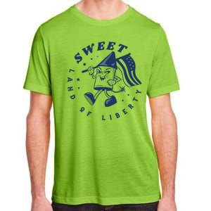 Sweet Land Of Liberty Firework Adult ChromaSoft Performance T-Shirt