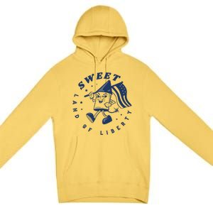 Sweet Land Of Liberty Firework Premium Pullover Hoodie