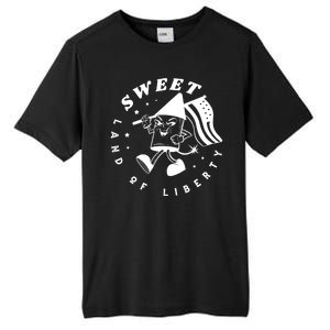 Sweet Land Of Liberty Firework Tall Fusion ChromaSoft Performance T-Shirt