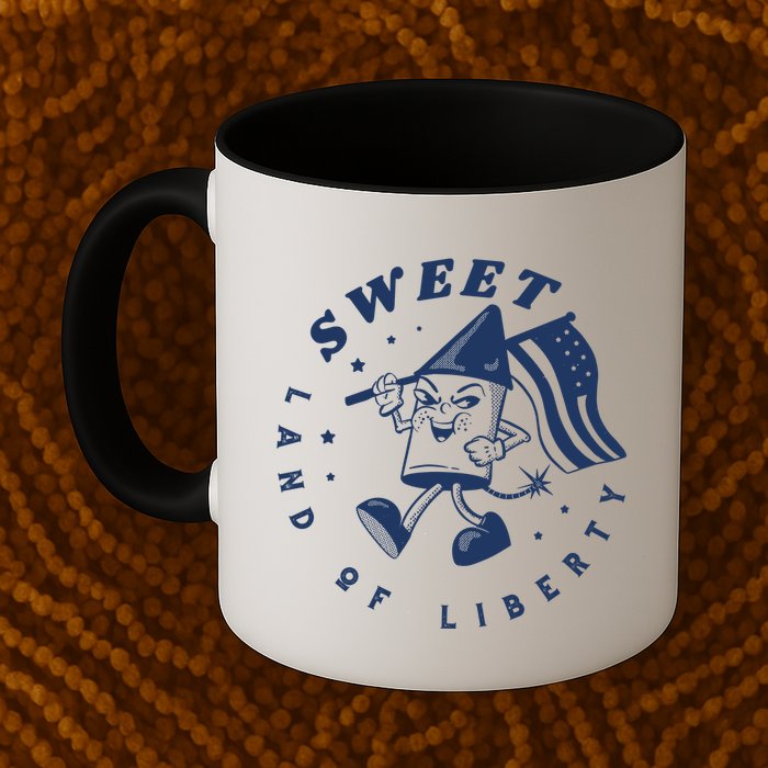 Sweet Land Of Liberty Firework Mug