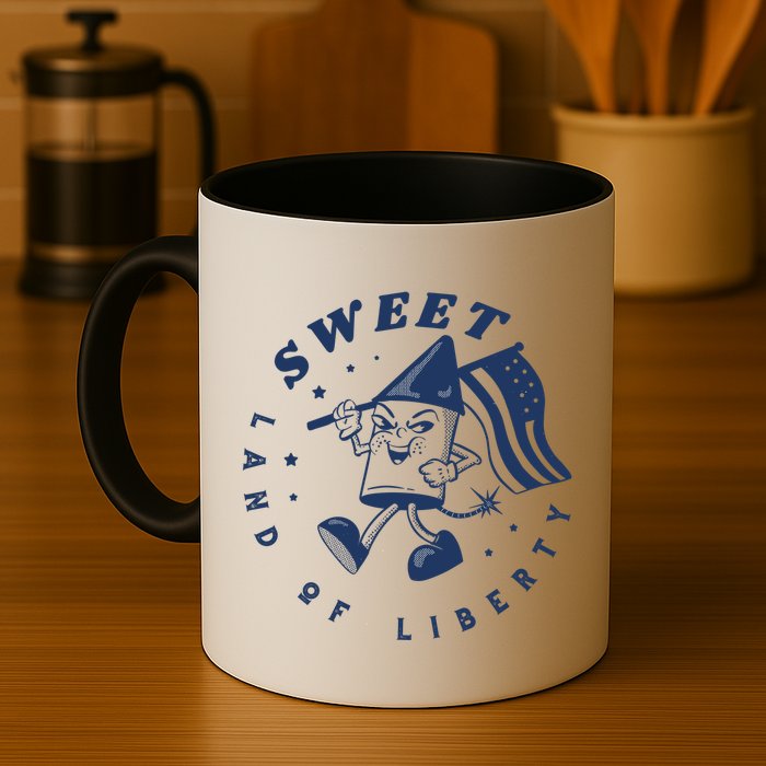 Sweet Land Of Liberty Firework Mug