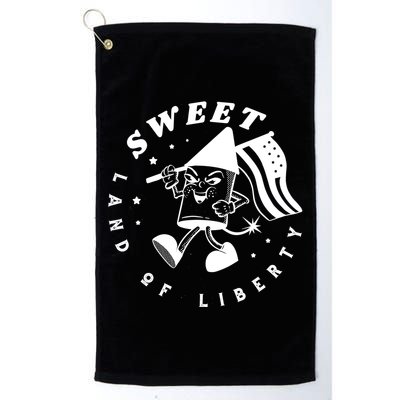 Sweet Land Of Liberty Firework Golf Towel