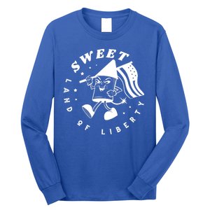 Sweet Land Of Liberty Firework Long Sleeve Shirt