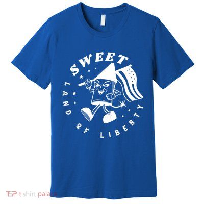 Sweet Land Of Liberty Firework Premium T-Shirt
