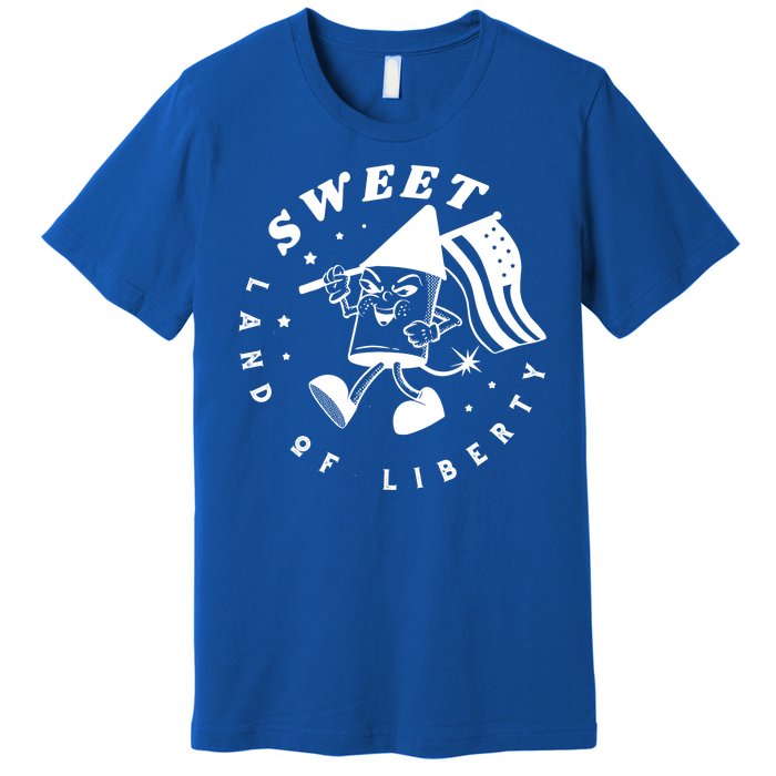 Sweet Land Of Liberty Firework Premium T-Shirt