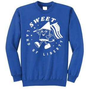 Sweet Land Of Liberty Firework Tall Sweatshirt