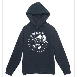 Sweet Land Of Liberty Firework Urban Pullover Hoodie