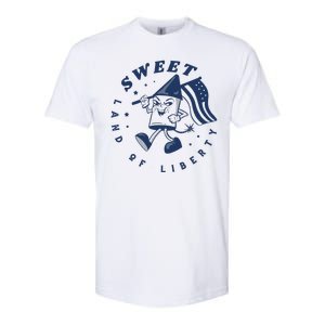 Sweet Land Of Liberty Firework Softstyle CVC T-Shirt