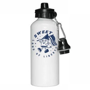 Sweet Land Of Liberty Firework Aluminum Water Bottle