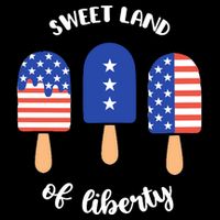 Sweet Land Of Liberty Ice Cream Pops Zip Tote Bag