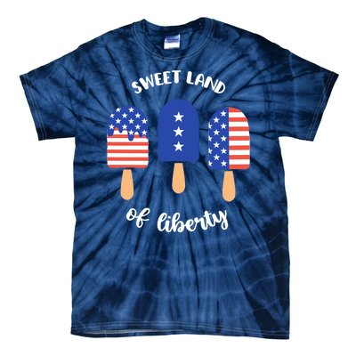 Sweet Land Of Liberty Ice Cream Pops Tie-Dye T-Shirt