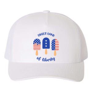 Sweet Land Of Liberty Ice Cream Pops Yupoong Adult 5-Panel Trucker Hat