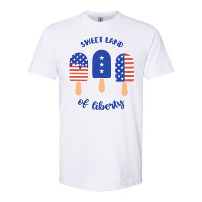 Sweet Land Of Liberty Ice Cream Pops Softstyle® CVC T-Shirt