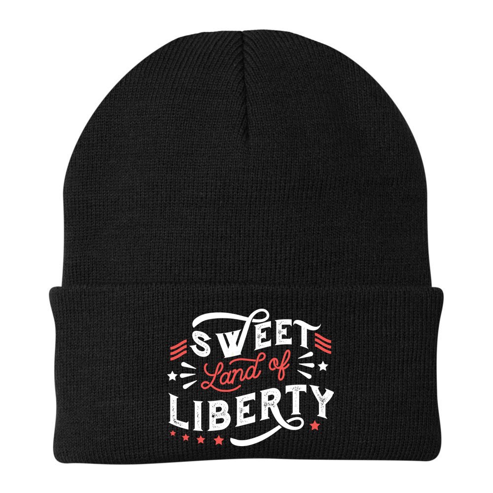 Sweet Land Of Liberty USA Beanie