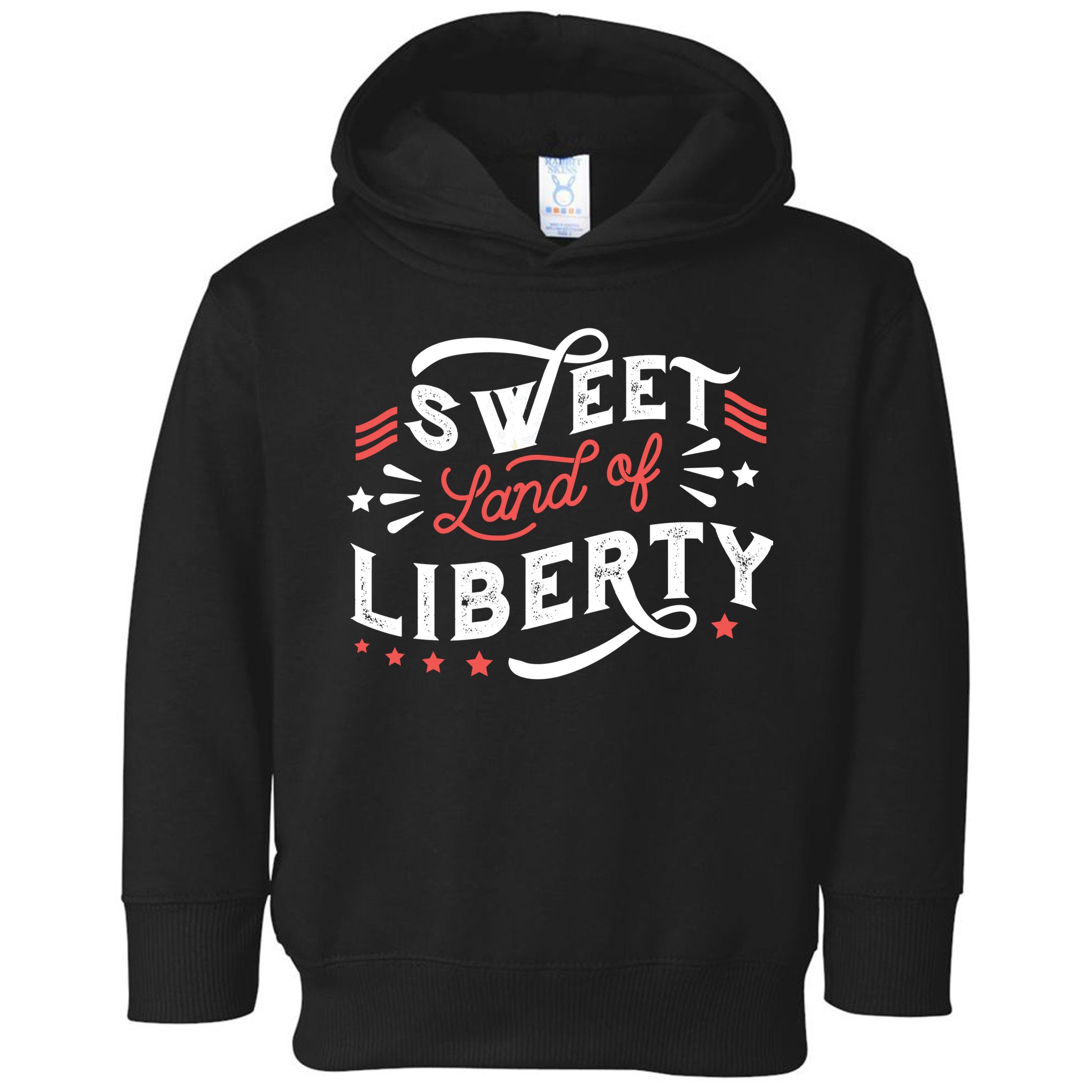 Sweet Land Of Liberty USA Toddler Hoodie