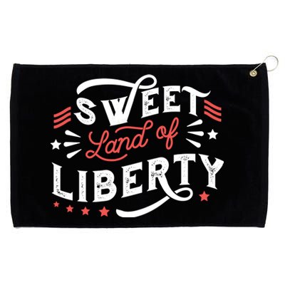 Sweet Land Of Liberty USA Grommeted Golf Towel