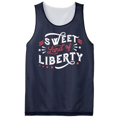 Sweet Land Of Liberty USA Mesh Reversible Basketball Jersey Tank