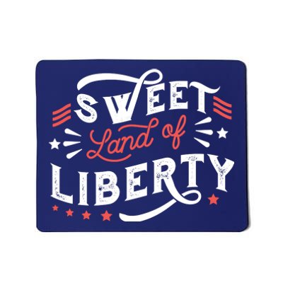 Sweet Land Of Liberty USA Mousepad