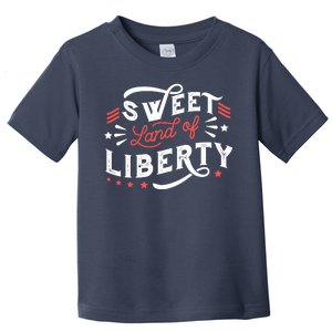 Sweet Land Of Liberty USA Toddler T-Shirt