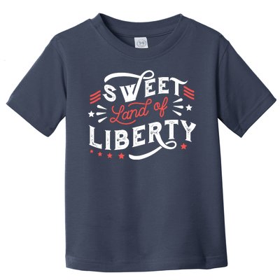 Sweet Land Of Liberty USA Toddler T-Shirt