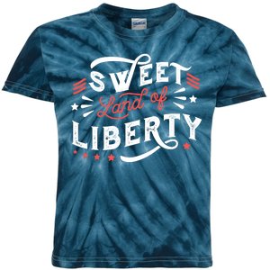 Sweet Land Of Liberty USA Kids Tie-Dye T-Shirt