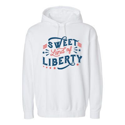 Sweet Land Of Liberty USA Garment-Dyed Fleece Hoodie