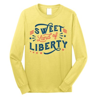 Sweet Land Of Liberty USA Long Sleeve Shirt