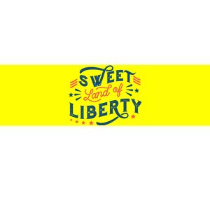 Sweet Land Of Liberty USA Bumper Sticker