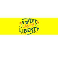 Sweet Land Of Liberty USA Bumper Sticker