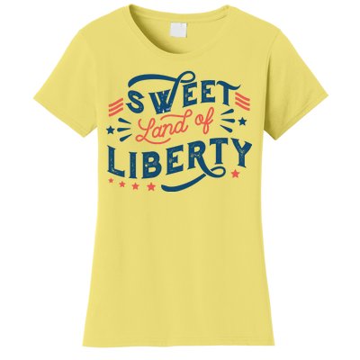 Sweet Land Of Liberty USA Women's T-Shirt