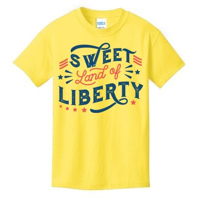 Sweet Land Of Liberty USA Kids T-Shirt