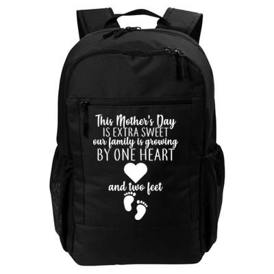 Sweet Mother's Day Pregnancy Announcement  Backpack