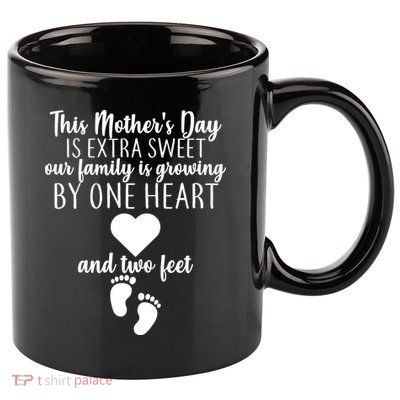Sweet Mother's Day Pregnancy Announcement  11oz C Handle Ceramic Mug