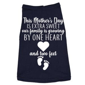 Sweet Mother's Day Pregnancy Announcement  Doggie Tank