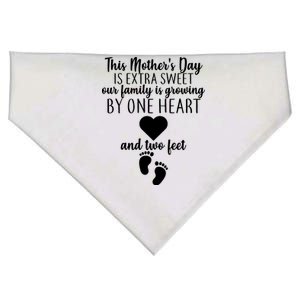 Sweet Mother's Day Pregnancy Announcement  USA-Made Doggie Bandana