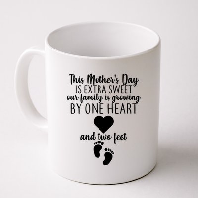 Sweet Mother's Day Pregnancy Announcement  Coffee Mug