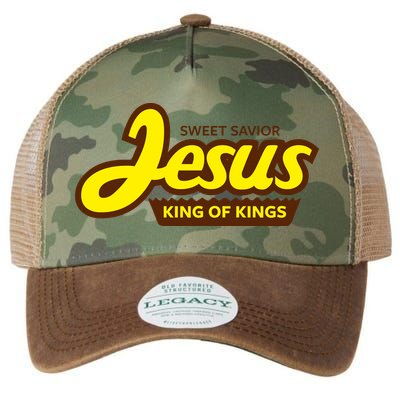 Sweet Savior Jesus King of Kings Legacy Tie Dye Trucker Hat
