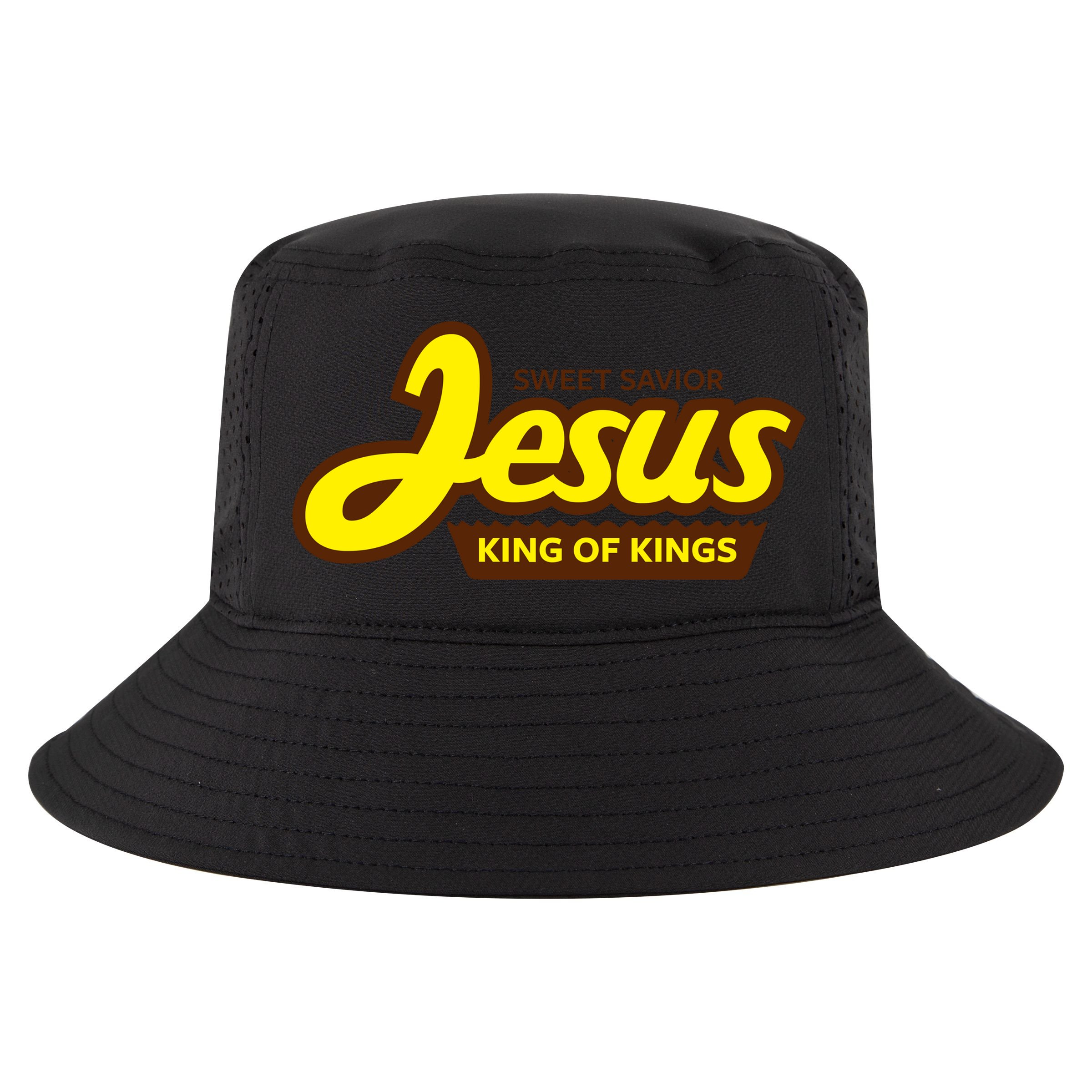 Sweet Savior Jesus King of Kings Cool Comfort Performance Bucket Hat