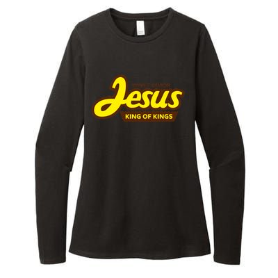 Sweet Savior Jesus King of Kings Womens CVC Long Sleeve Shirt